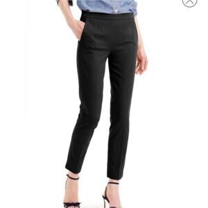 J. Crew Martie Bi-Way Stretch Pant Black Size 2